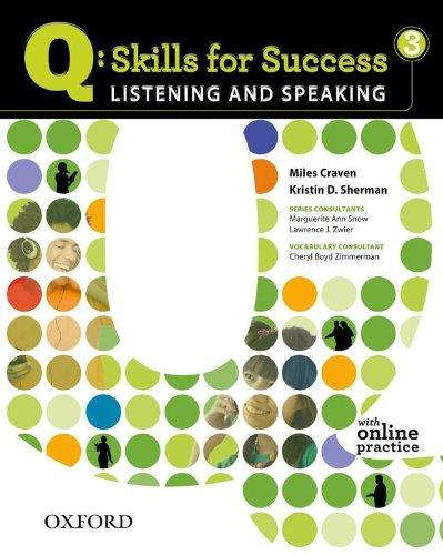 Q: Skills for Success 3: Listening and Speaking [With Access Code]