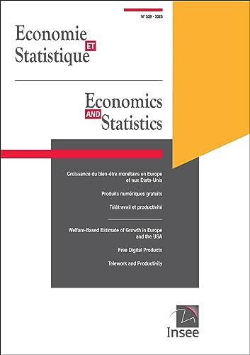 Economie et statistique, n° 539. Télétravail et productivité. Telework and productivity