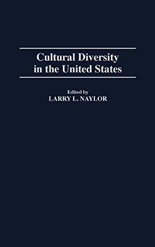 Cultural Diversity in the United States