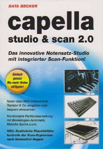 Capella Studio und Scan 2.0