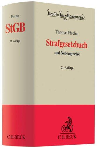 Strafgesetzbuch: mit Nebengesetzen