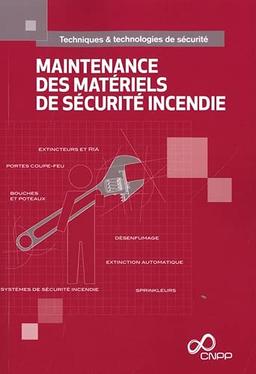 Maintenance des matériels de sécurité incendie