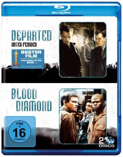 Departed - Unter Feinden & Blood Diamond (2 Discs) [Blu-ray]