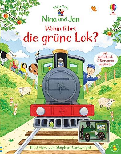 Nina und Jan - Wohin fährt die grüne Lok?