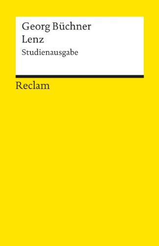 Lenz: Studienausgabe mit Quellenanhang und Nachwort