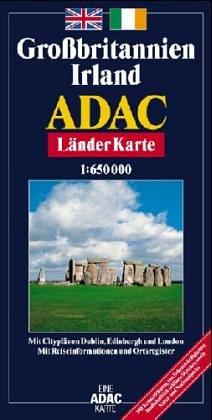 ADAC Karte, Großbritannien/ Irland 1:650 000