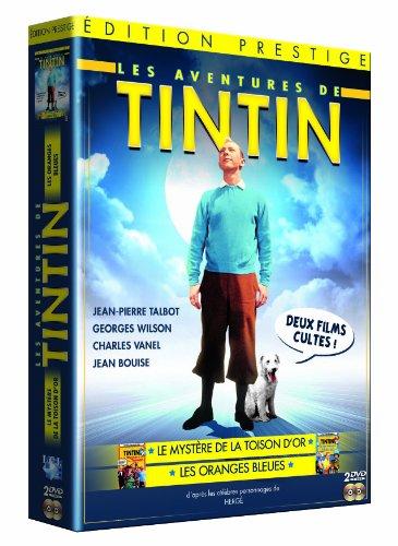 Coffrettintin : tintin et les mystères de la toison d'or ; tintin et les oranges bleues [FR Import]