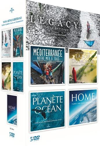 Yann arthus bertrand : home + planète océan + la soif du monde + méditerranée, notre mer à tous + legacy, notre héritage [FR Import]