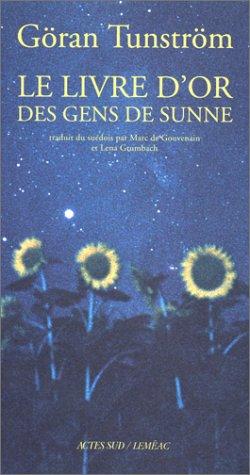 Le livre d'or des gens de Sunne