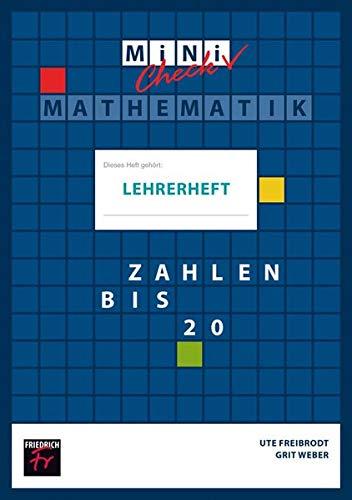 Mini Check: Zahlen bis 20 - Lehrerheft