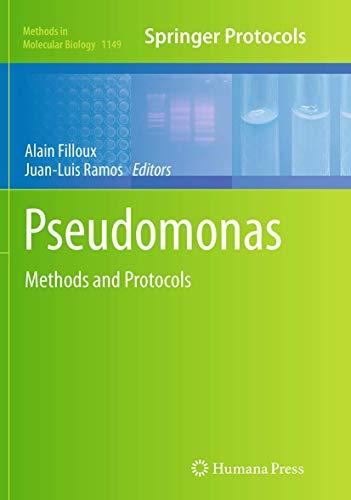 Pseudomonas Methods and Protocols (Methods in Molecular Biology, 1149, Band 1149)