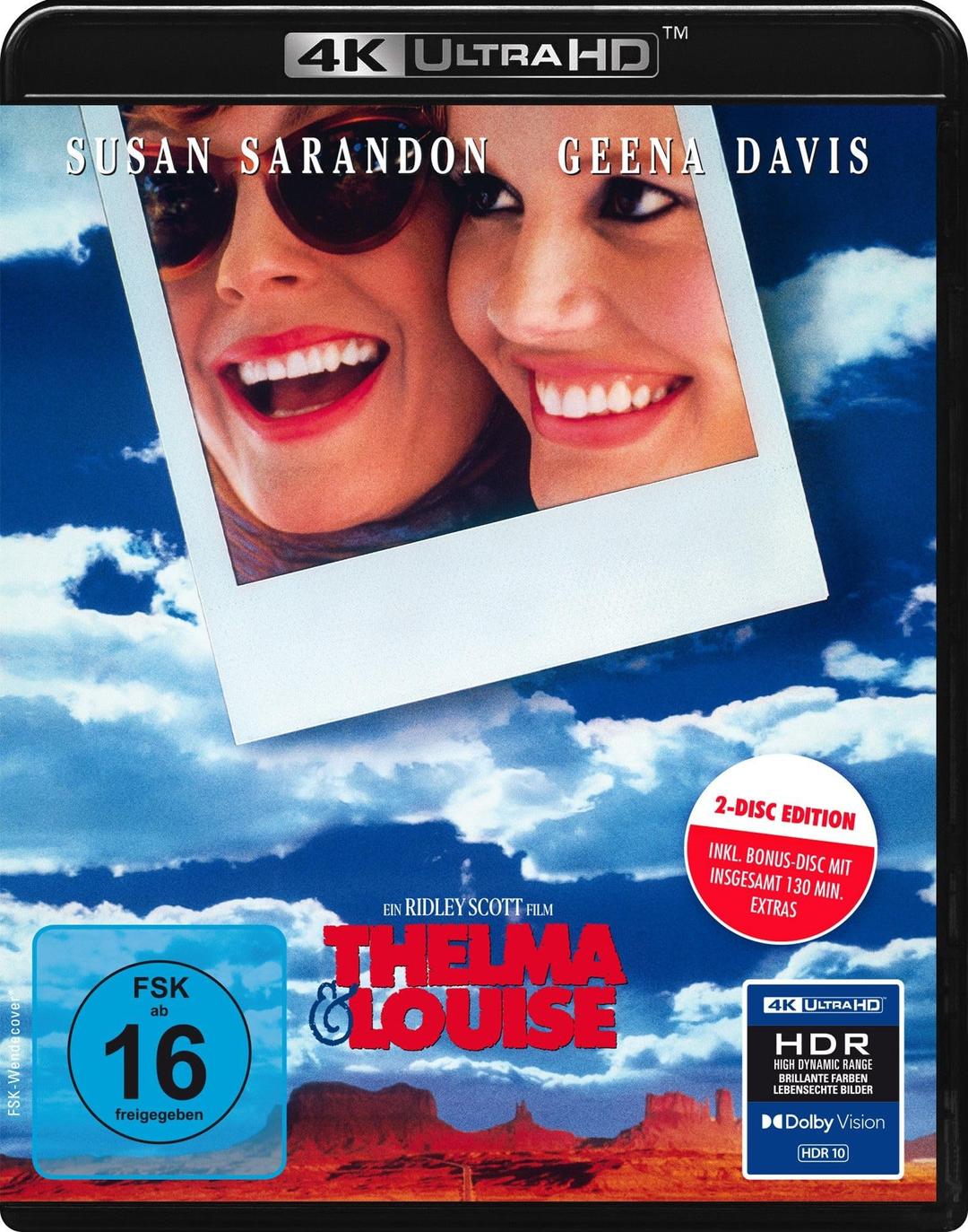 Thelma & Louise - 2-Disc Edition (UHD-Blu-ray + Bonus-Blu-ray)