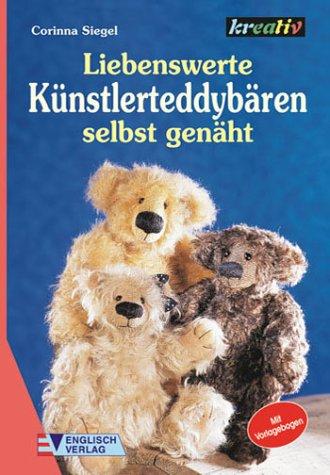 Liebenswerte Künstlerteddybären selbst genäht