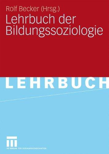 Lehrbuch der Bildungssoziologie