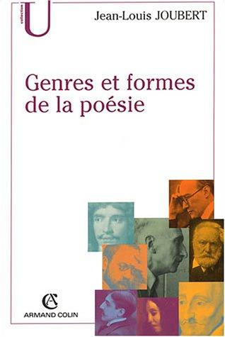 Genres et formes de la poésie