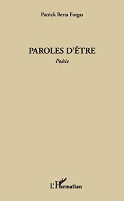 Paroles d'être