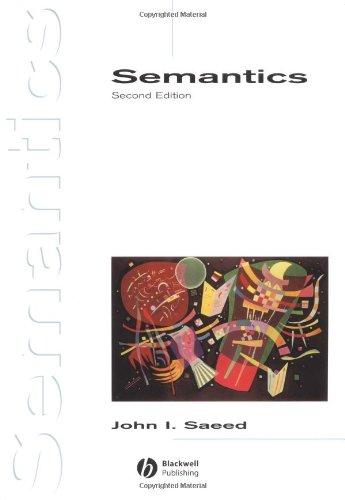 Semantics (Introducing Linguistics)