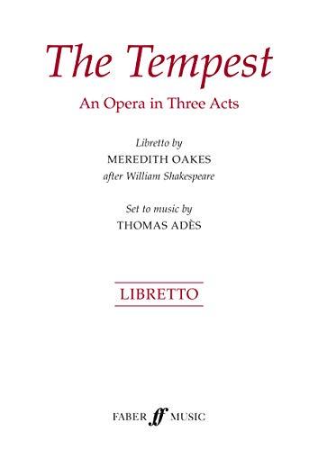 The Tempest: Libretto (Faber Edition)