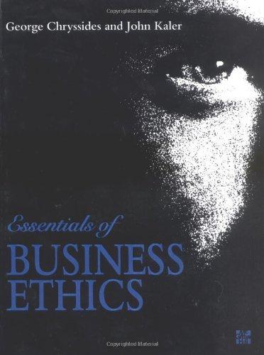 Essentials of Business Ethics