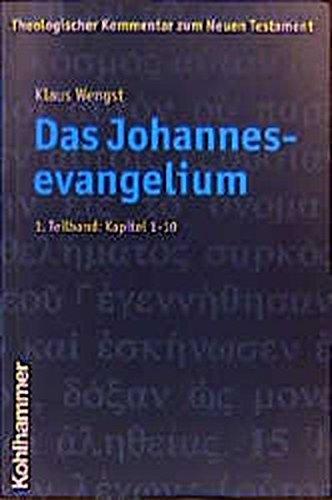 Theologischer Kommentar zum Neuen Testament (ThKNT): Theologischer Kommentar zum Neuen Testament, 23 Bde. in 24 Tl.-Bdn., Bd.4/1, Das Johannesevangelium