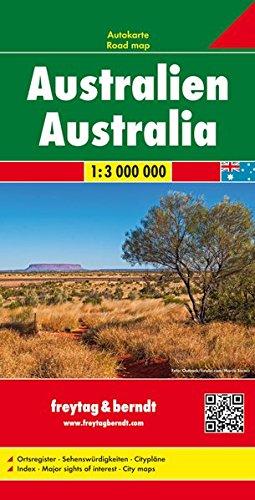 Freytag Berndt Autokarten, Australien - Maßstab 1:3.000.000 (freytag & berndt Auto + Freizeitkarten)