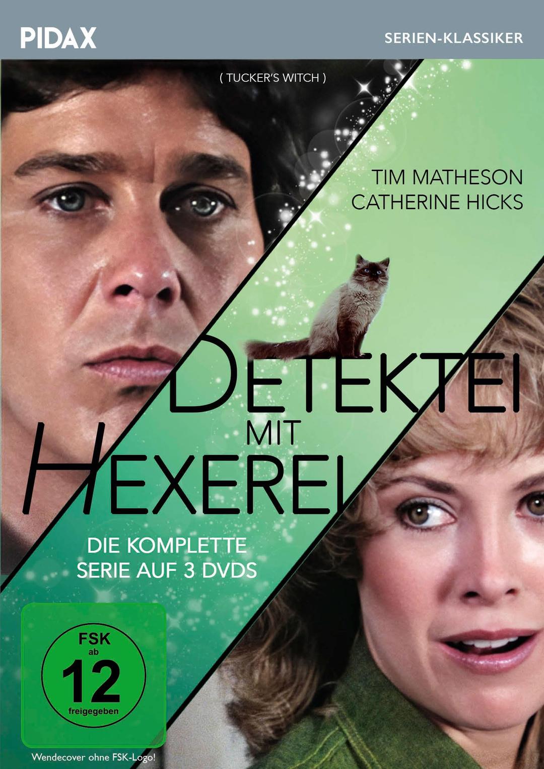 Detektei mit Hexerei (Tuckser’s Witch) / Alle 12 Folgen der übersinnlichen Krimiserie (Pidax Serien-Klassiker) [3 DVDs]