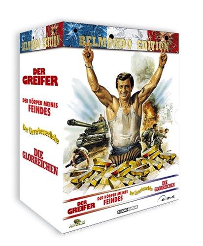 Belmondo Edition - Der Greifer / Der Körper meines Feindes / Der Unverbesserliche / ... [4 DVDs]