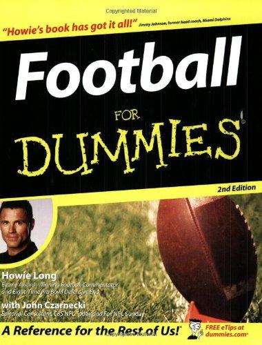 Football for Dummies (For Dummies (Lifestyles Paperback))