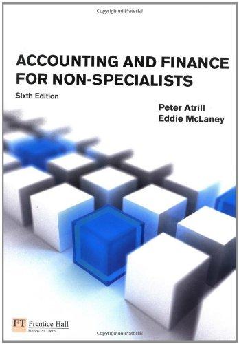 Accounting & Finance for Non-specialists with MyAccountingLab