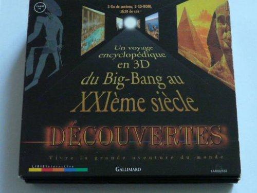 Découvertes 5 CD-roms  PC (Ref 90900910201)