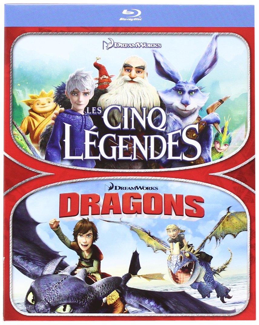 Coffret : les cinq légendes ; dragons [Blu-ray] [FR Import]