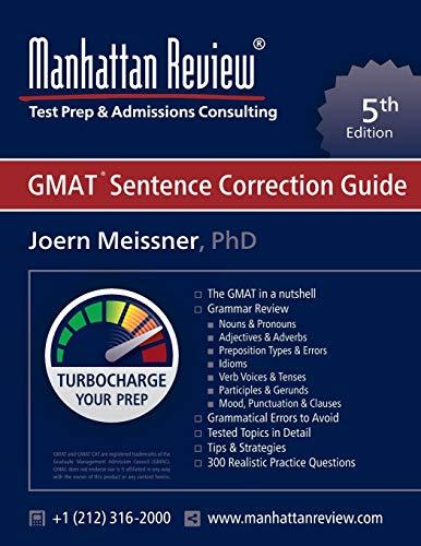 Manhattan Review GMAT Sentence Correction Guide [5th Edition]: Turbocharge your GMAT