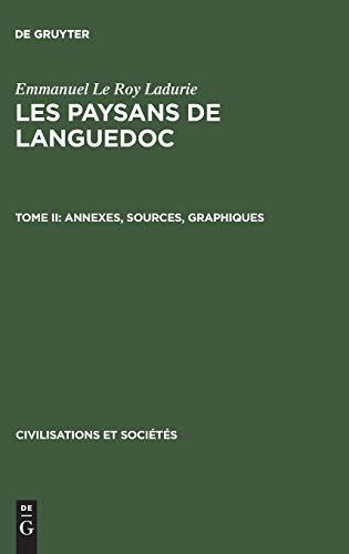 Annexes, sources, graphiques (Civilisations et Sociétés, 42, Band 42)