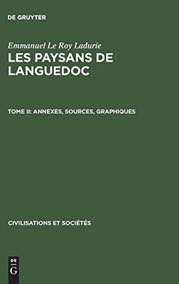 Annexes, sources, graphiques (Civilisations et Sociétés, 42, Band 42)