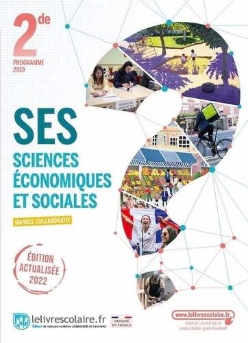 SES, sciences économiques et sociales 2de : programme 2019