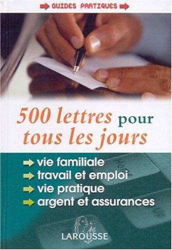 500 lettres pour tous les jours