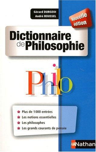 Dictionnaire de philosophie