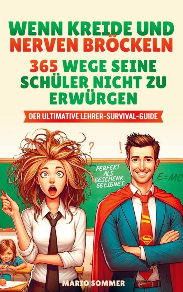 Wenn Kreide und Nerven bröckeln – 365 Wege seine Schüler nicht zu erwürgen: Das ultimative Überlebenshandbuch für Lehrer