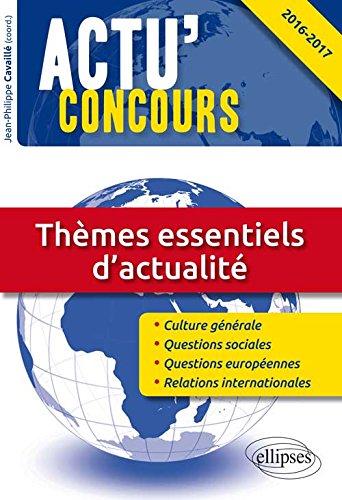 Thèmes essentiels d'actualité 2016-2017