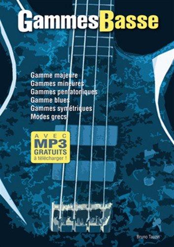 Tauzin Bruno Gammes Basse Bass Guitar Book Petit Format