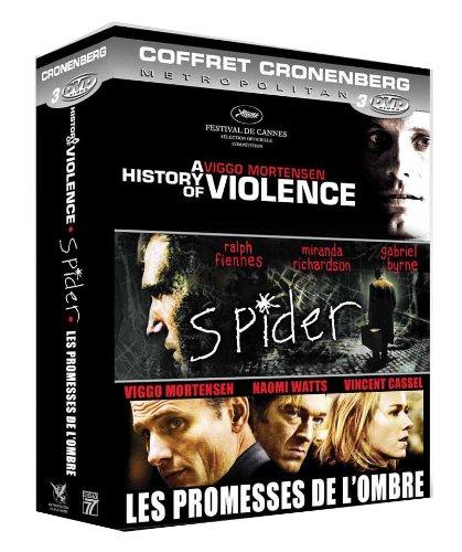 Coffret david cronenberg : les promesses de l'ombre ; a history of violence ; spider [FR Import]