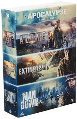 Coffret apocalypse 3 films : man down ; alone ; extinction [FR Import]