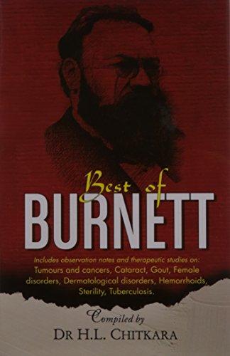 The Best of Burnett: Materia Medica Therapeutics and Case Reports