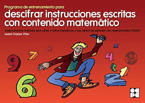 Descifrar instrucciones escritas en contenido matemático 1. Programa de entrenamiento en planificación (Estrategias para aprender, Band 33)