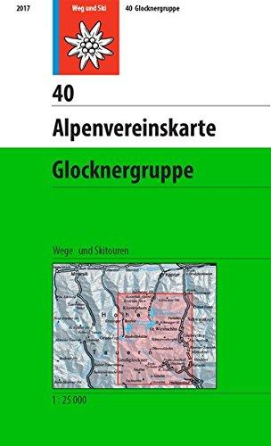 Glocknergruppe: Wege und Skitouren (Alpenvereinskarten)