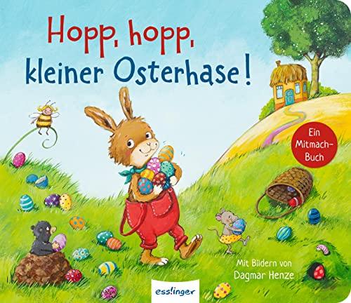 Hopp, hopp, kleiner Osterhase!: Ein Mitmach-Buch | Süßes Ostergeschenk ab 18 Monaten