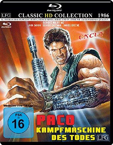 Paco - Kampfmaschine des Todes - Uncut - Classic HD Collection # 10 (mit Wendecover) [Blu-ray]