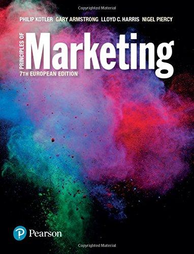 Principles of Marketing European Edition 7th edn