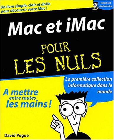 Mac et iMac pour les nuls