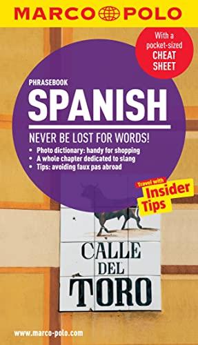 Marco Polo Spanish Phrasebook (Marco Polo Phrasebook)